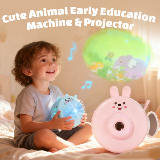 Machine et projecteur pour l'éducation précoce des animaux mignons