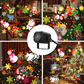 Projecteur rotatif LED avec motifs de Noël