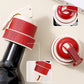 ⏳50 % de réduction pour une durée limitée⏰BOUCHON À VIN PRESS - Fermeture hermétique avec indicateur de date, facile à utiliser et à retirer, conserve le vin frais pendant plusieurs jours, idéal pour la maison et comme cadeau 🗓️🎁