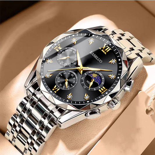 🔥 Black Friday : 50 % de réduction ! Montre à quartz étanche pour homme – Design élégant, mouvement précis & bracelet en acier inoxydable ⌚💼
