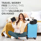 Taie d'oreiller de voyage rembourrable pour vêtements