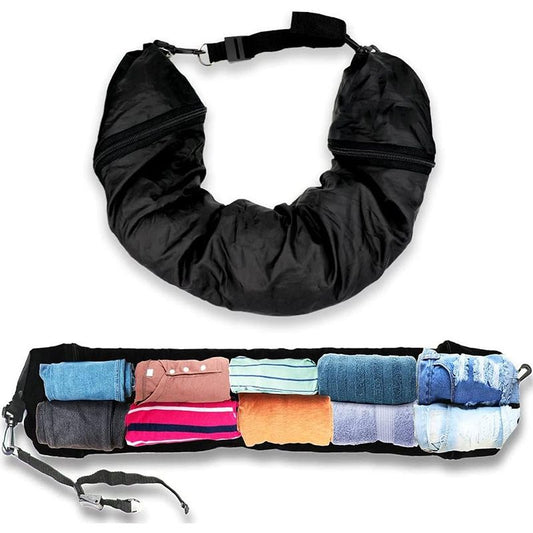 Taie d'oreiller de voyage rembourrable pour vêtements