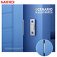 Aimants ultrafins et invisibles pour portes d'armoires