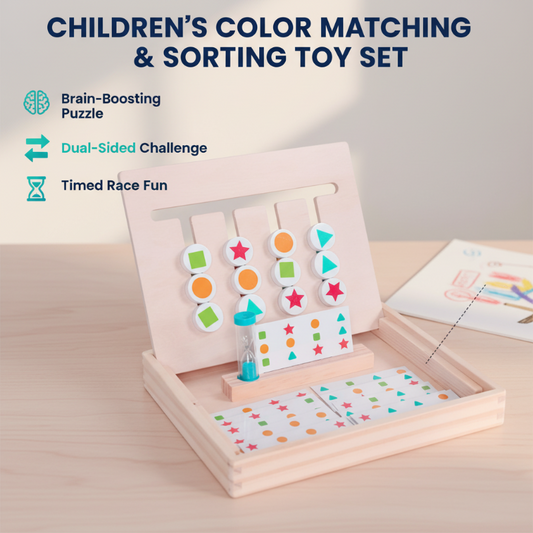 🎨 50% de réduction 🎉 Jeu de Tri & Association des Couleurs pour Enfants – Développe la Logique, Motricité Fine & Apprentissage Visuel 👶🧩📦
