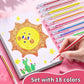 🎁 Dernier jour de soldes – 49% de réduction ! ✨ Set de Stylos Gel Pailletés Biodégradables 🎨 Écriture Douce, Couleurs Éclatantes & Idéal pour DIY, Coloriage & Créativité !