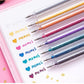 🎁 Dernier jour de soldes – 49% de réduction ! ✨ Set de Stylos Gel Pailletés Biodégradables 🎨 Écriture Douce, Couleurs Éclatantes & Idéal pour DIY, Coloriage & Créativité !