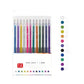🎁 Dernier jour de soldes – 49% de réduction ! ✨ Set de Stylos Gel Pailletés Biodégradables 🎨 Écriture Douce, Couleurs Éclatantes & Idéal pour DIY, Coloriage & Créativité !