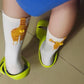 2 paires de chaussettes amusantes avec motif chat pour hommes et femmes