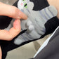 2 paires de chaussettes amusantes avec motif chat pour hommes et femmes