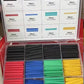 🛠️Ensemble de gaines thermorétractables multicolores