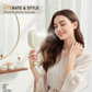 💆‍♀️ 50% DE RÉDUCTION ! 🎉 Brosse Électrique Cheveux – Spray Hydratant, Massage & Lissant Instantané ✨📦