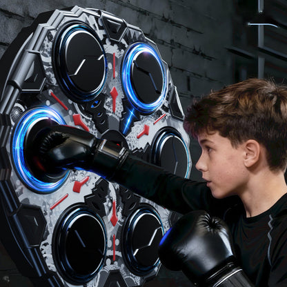 Frappez au rythme de la musique en un clin d'œil ! Machine de boxe musicale intelligente