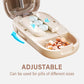 Pilulier portable avec coupeur
