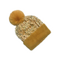 ⏳Spécial à durée limitée⏰Bonnet d'hiver à pompon et paillettes scintillantes👒