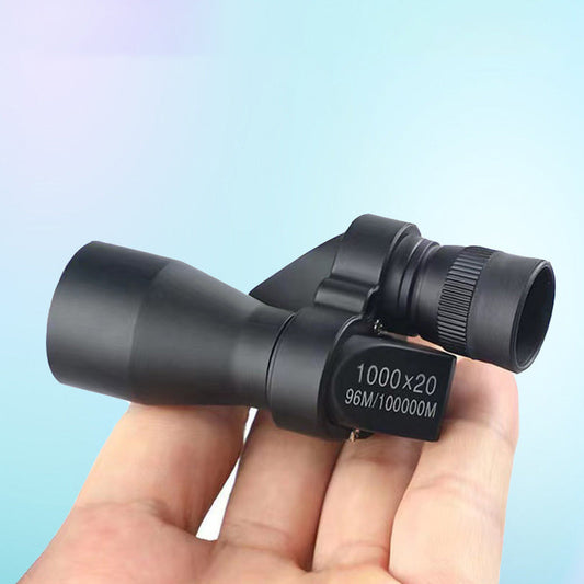 🎄 Offre spéciale Noël – TOUJOURS 50 % DE RÉDUCTION ! 🔭 Mini monoculaire de poche (1000x20) : format de poche – Idéales pour les aventures en plein air (pour tous les âges !)