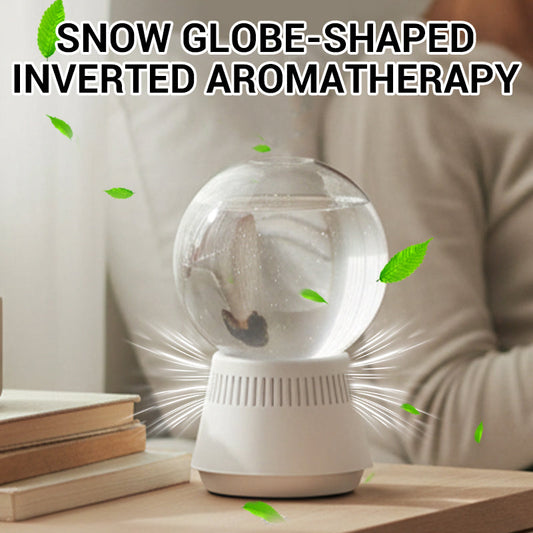 📢🔥 50 %  DE RÉDUCTION !! ✨Diffuseur d’Aromathérapie Inversé en Forme de Boule à Neige