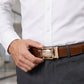 📢📢50 % de réduction !! ⏰Ceinture à cliquet pour homme, habillée et décontractée