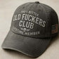 ⏳Spécial à durée limitée⏰Casquette vintage brodée Old Fuckers Club🧢