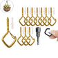 🏠 PROMO LIMITÉE 60% DE RÉDUCTION ! 🔧 Crochets Suspendus à Pression Carrés – Adhérence Forte, Sans Perçage & Organisation Facile ✨