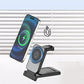 Chargeur magnétique sans fil pliable 3 en 1
