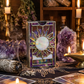 Porte-cartes de tarot irisé mystique