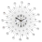 ✨60 % DE RÉDUCTION🕰️ Horloge murale créative en strass – Silencieuse, minimaliste et luxueuse pour le salon, la salle à manger et l'entrée ! 💎🏡