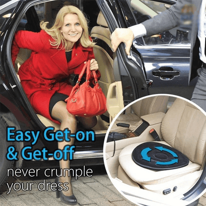 🎁 50 % DE RÉDUCTION EN CE MOMENT ! 🔥 Le coussin d'assise pivotant à 360° le plus vendu de l'année 2026 – rotation sans effort, soulagement des hanches et du dos – idéal pour la voiture, le bureau ou la maison