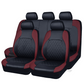 ✨ 60% DE RÉDUCTION ! 🚗 Housses de Siège Voiture Cuir 9 Pièces 2026 – Universelles, Sécurisées Airbag & Matelassées Luxe 💼