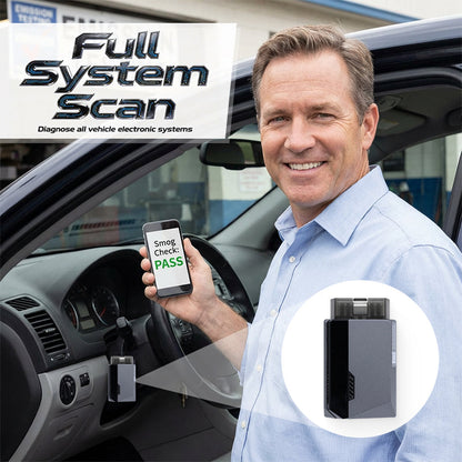 🔧🚗‑50% OFFRE LIMITÉE🔧Outil diagnostic auto Bluetooth 5.0, données temps réel et test batterie iOS Android 🚗📱