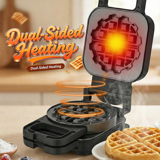 Gaufrier électrique 800 W avec revêtement antiadhésif