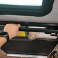 🚐🔧🏕️ PROMO -50% ! Barre de Poignée en Aluminium pour Porte Moustiquaire de Camping-Car – Télescopique 55-73 cm, Installation Facile