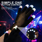 Gants tricotés à bouts de doigts lumineux à LED