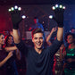 Gants tricotés à bouts de doigts lumineux à LED