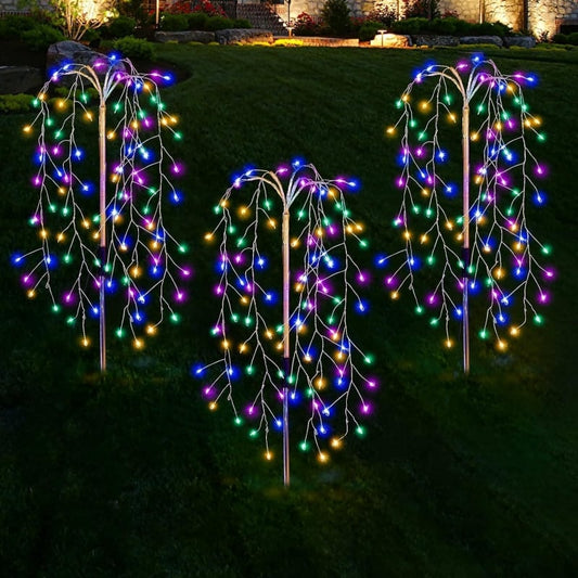 🌞Lumières de Jardin Solaires ✅100 LEDs & Étanches IP55 | Ambiance Chaleureuse🌙-50% AUJOURD’HUI🔥