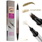 🔥50 % de réduction jusqu'à épuisement des stocks !🎉Crayon à sourcils liquide 2-en-1 résistant à l'eau