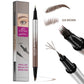 🔥50 % de réduction jusqu'à épuisement des stocks !🎉Crayon à sourcils liquide 2-en-1 résistant à l'eau