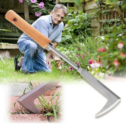 🌱 50 % DE RÉDUCTION ! 🔧 Outil polyvalent pour arracher les mauvaises herbes – Acier inoxydable, manche ergonomique et idéal pour le jardinage