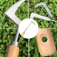 🌱 50 % DE RÉDUCTION ! 🔧 Outil polyvalent pour arracher les mauvaises herbes – Acier inoxydable, manche ergonomique et idéal pour le jardinage
