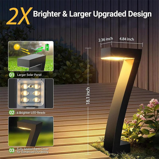 ⏳Remise limitée de 50 %⏰Lampadaires solaires créatifs et étanches🏡💡💡