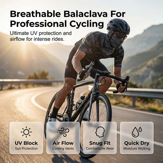 Cagoule respirante anti-UV pour le cyclisme