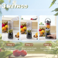 🌀【Offre limitée – 50 % de réduction】🥤 Mixeur à smoothies sans fil – 10 lames, USB-C, 600 ml – des smoothies et des milk-shakes parfaits – partout et en un clin d'œil !