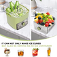 🧊 50% DE RÉDUCTION! 🔥 Machine à Glaçons Portable avec Couvercle & Boîte de Rangement – 48 Glaçons, Design Compact & Parfaite Pour Les Fêtes 🏖️