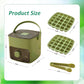 🧊 50% DE RÉDUCTION! 🔥 Machine à Glaçons Portable avec Couvercle & Boîte de Rangement – 48 Glaçons, Design Compact & Parfaite Pour Les Fêtes 🏖️