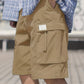 Short cargo décontracté pour homme à taille élastiquée
