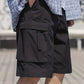 Short cargo décontracté pour homme à taille élastiquée