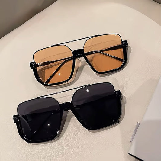 Lunettes de soleil tendance à verres teintés et légères