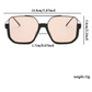 Lunettes de soleil tendance à verres teintés et légères
