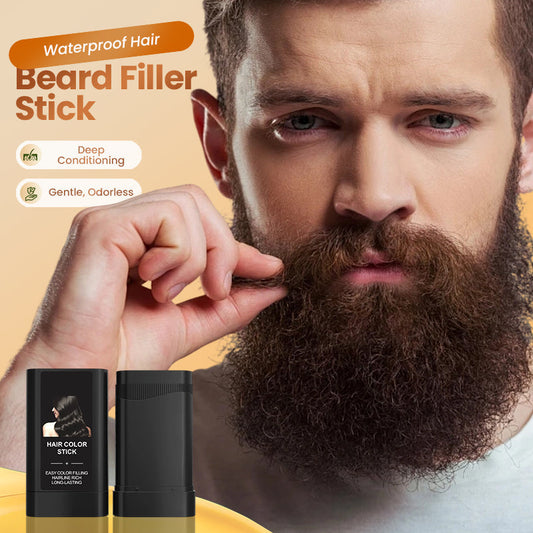 Stick de remplissage imperméable pour cheveux et barbe