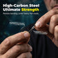 Pre-Rigged Carbon Steel Fishing Hooks Set