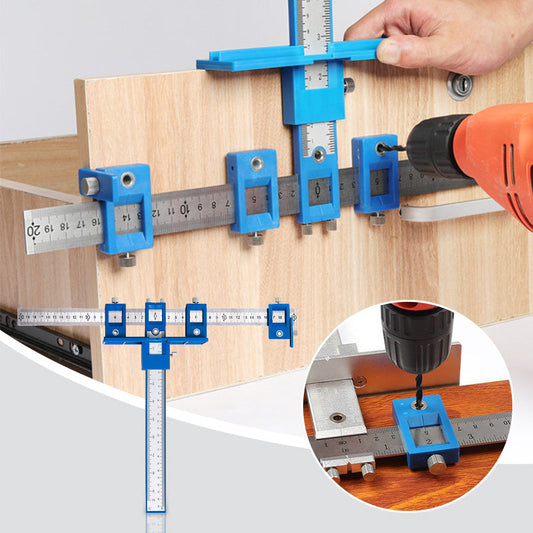 🔨 Soldes 2026 — Plus de 37 000 vendus!✨ Gabarit de Perçage Réglable – Positionneur de Précision 📏